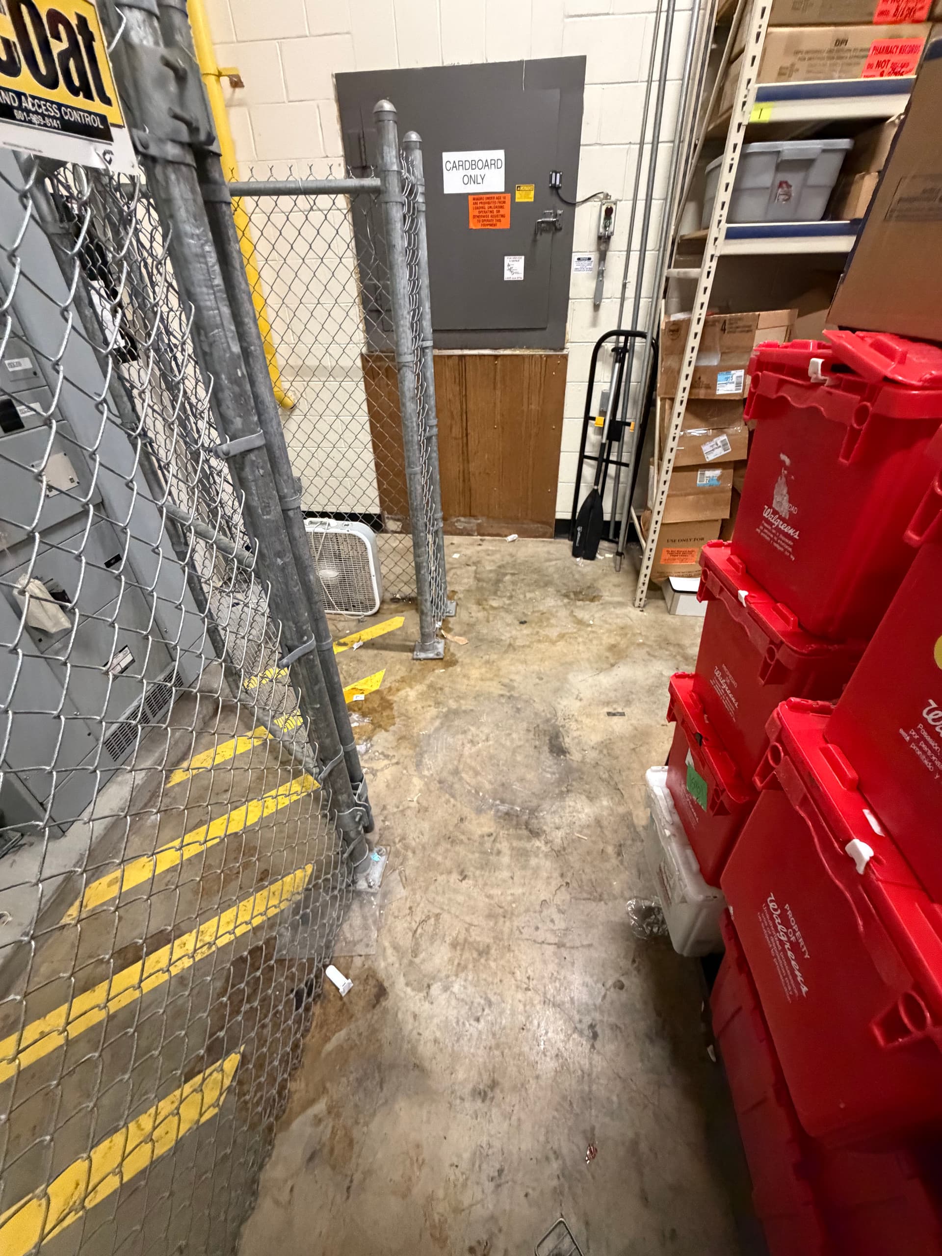 Gallery photos for Commercial Stock Room Cleanout Clears Cardboard Overflow in Richland: Image #4