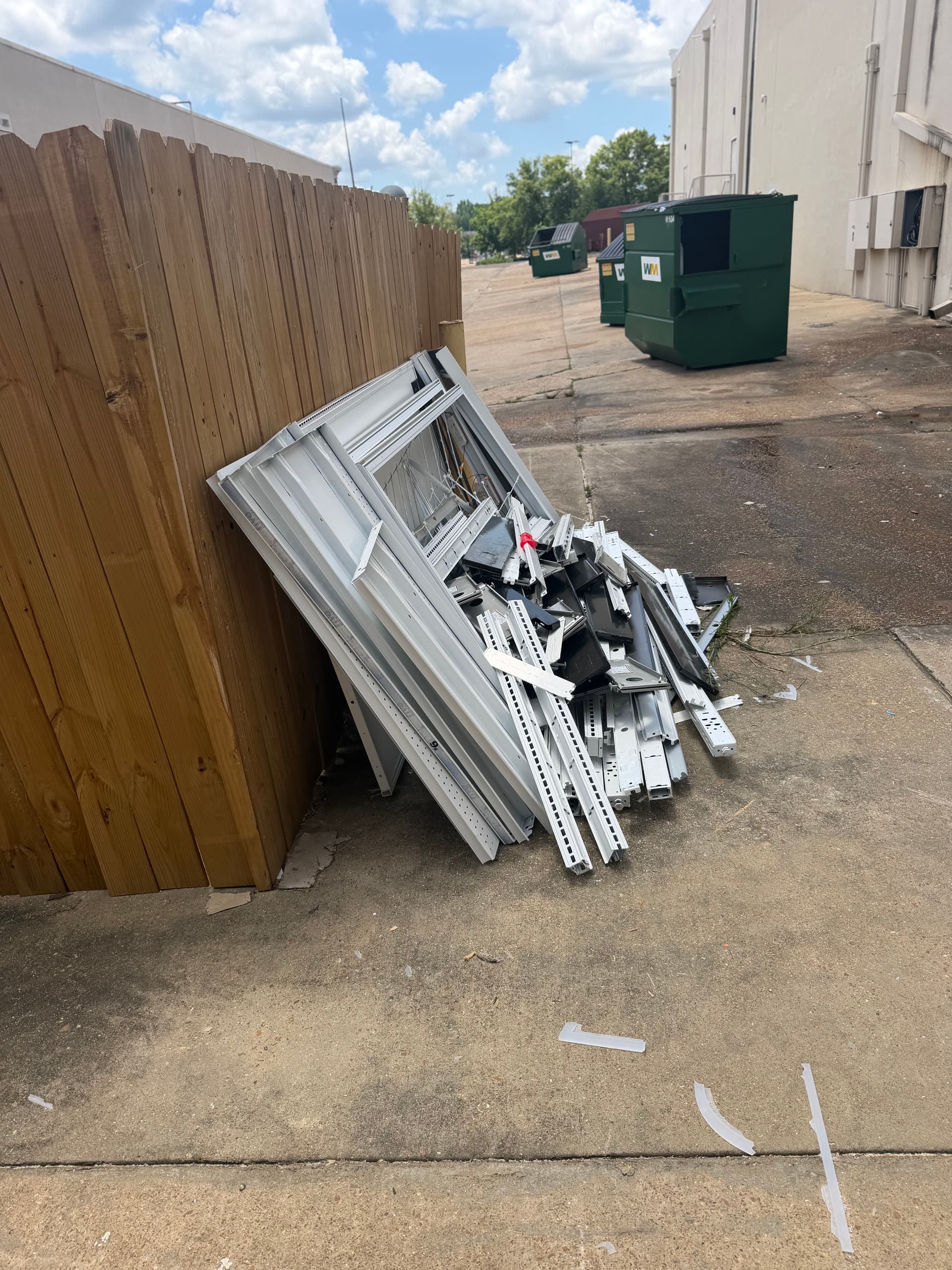 Commercial Junk Removal at 5 Below in Jackson MS image