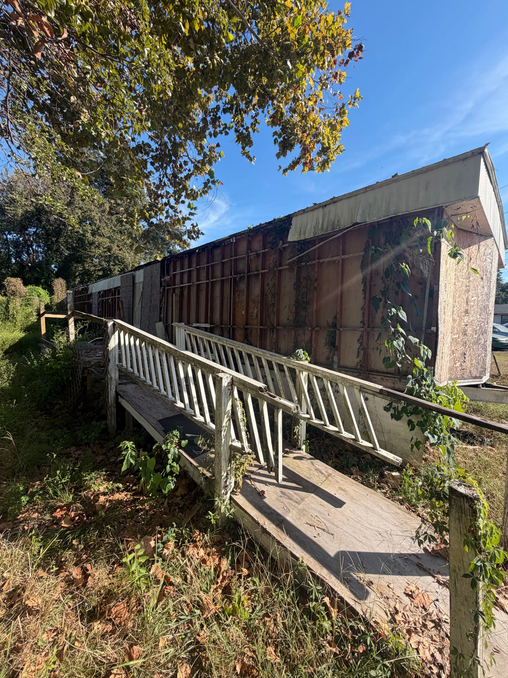 Gallery photos for Large Shed Demolition and Removal in Vicksburg MS: Image #2
