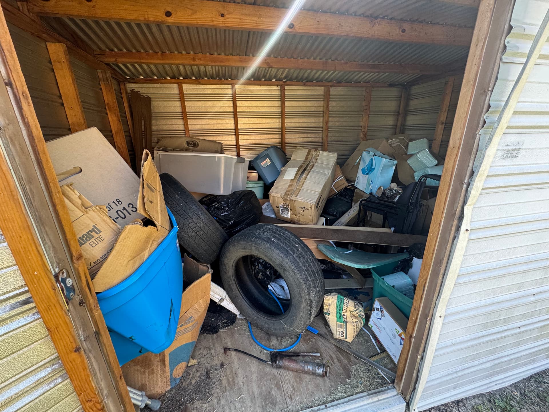 Shed Clean Out Made Easy with Advanced Junk Removal image