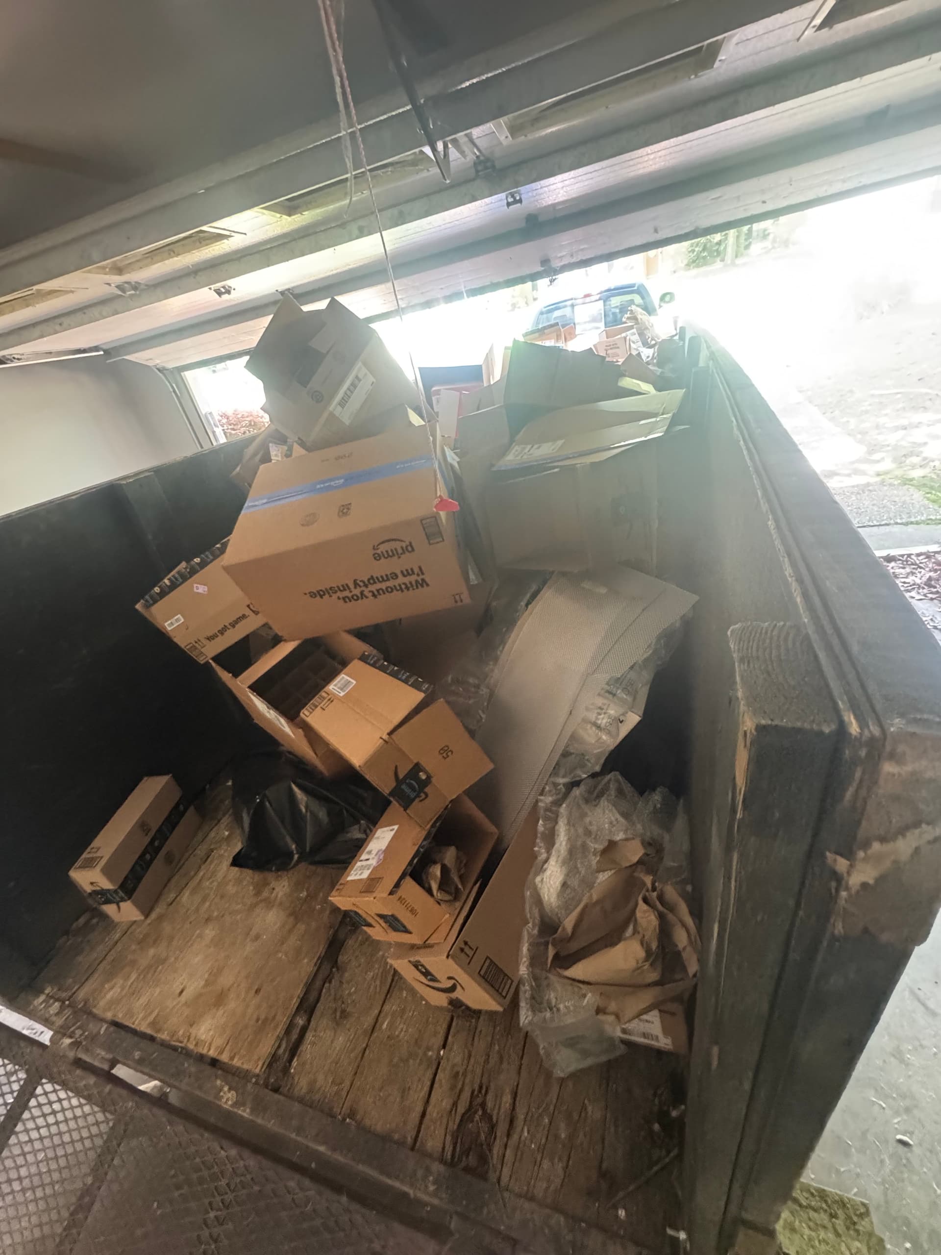 Gallery photos for Full Property Cleanout Tackles Cardboard and Bulk Debris Overload: Image #6
