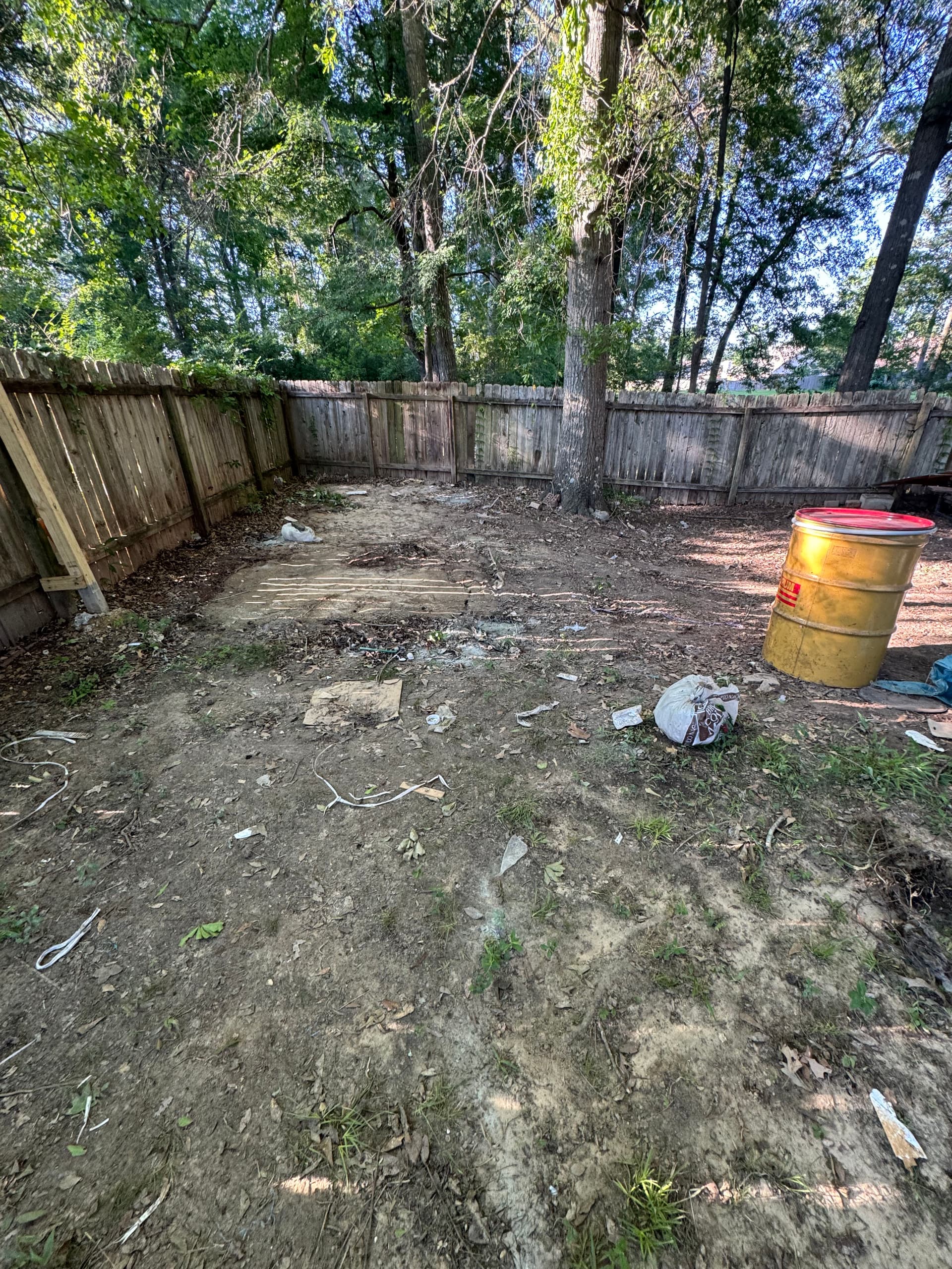 Gallery photos for Shed Demolition and Full Backyard Cleanup in Flowood MS: Image #4