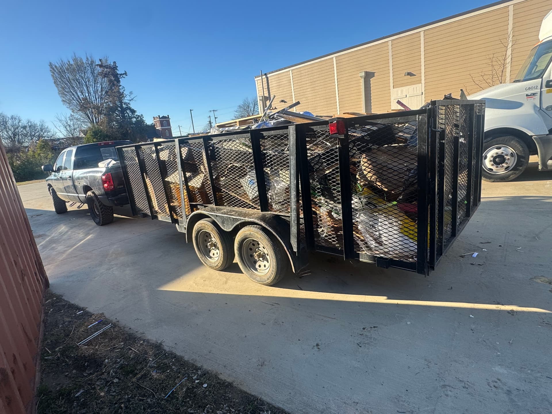 Shed Demolition and Cleanup Success