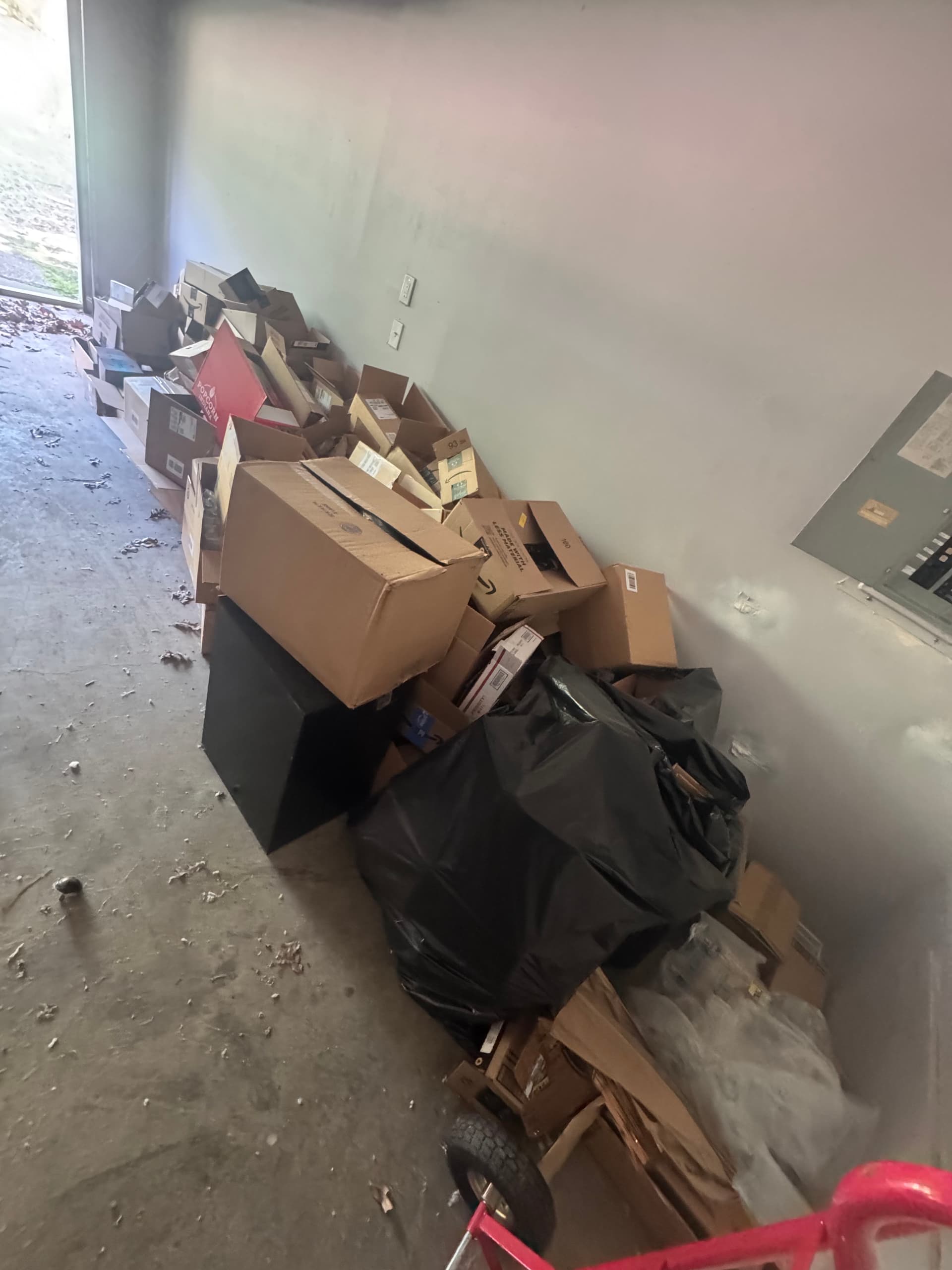 Gallery photos for Full Property Cleanout Tackles Cardboard and Bulk Debris Overload: Image #1