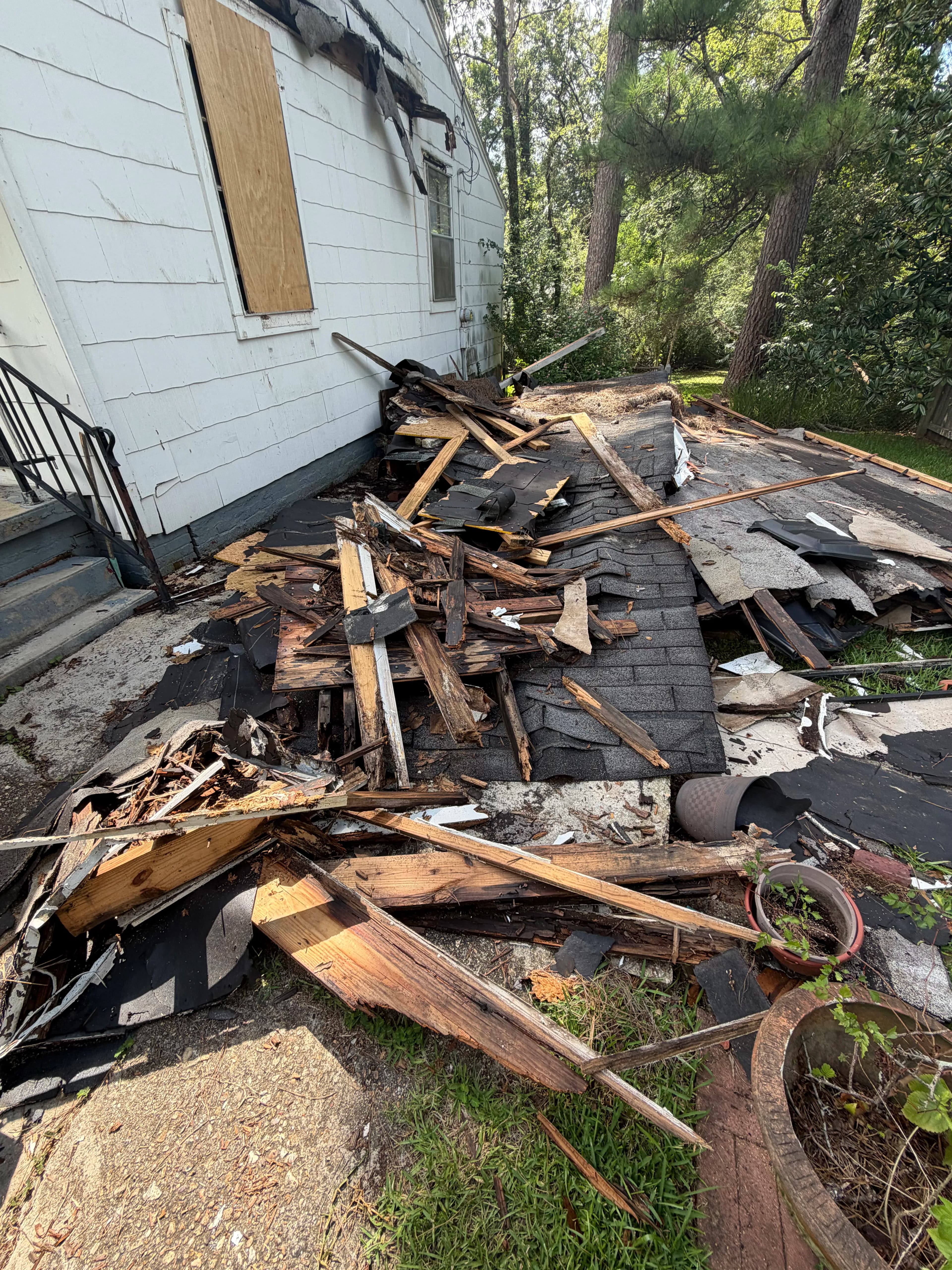 Project Carport Demolition and Debris Removal in Jackson MS image