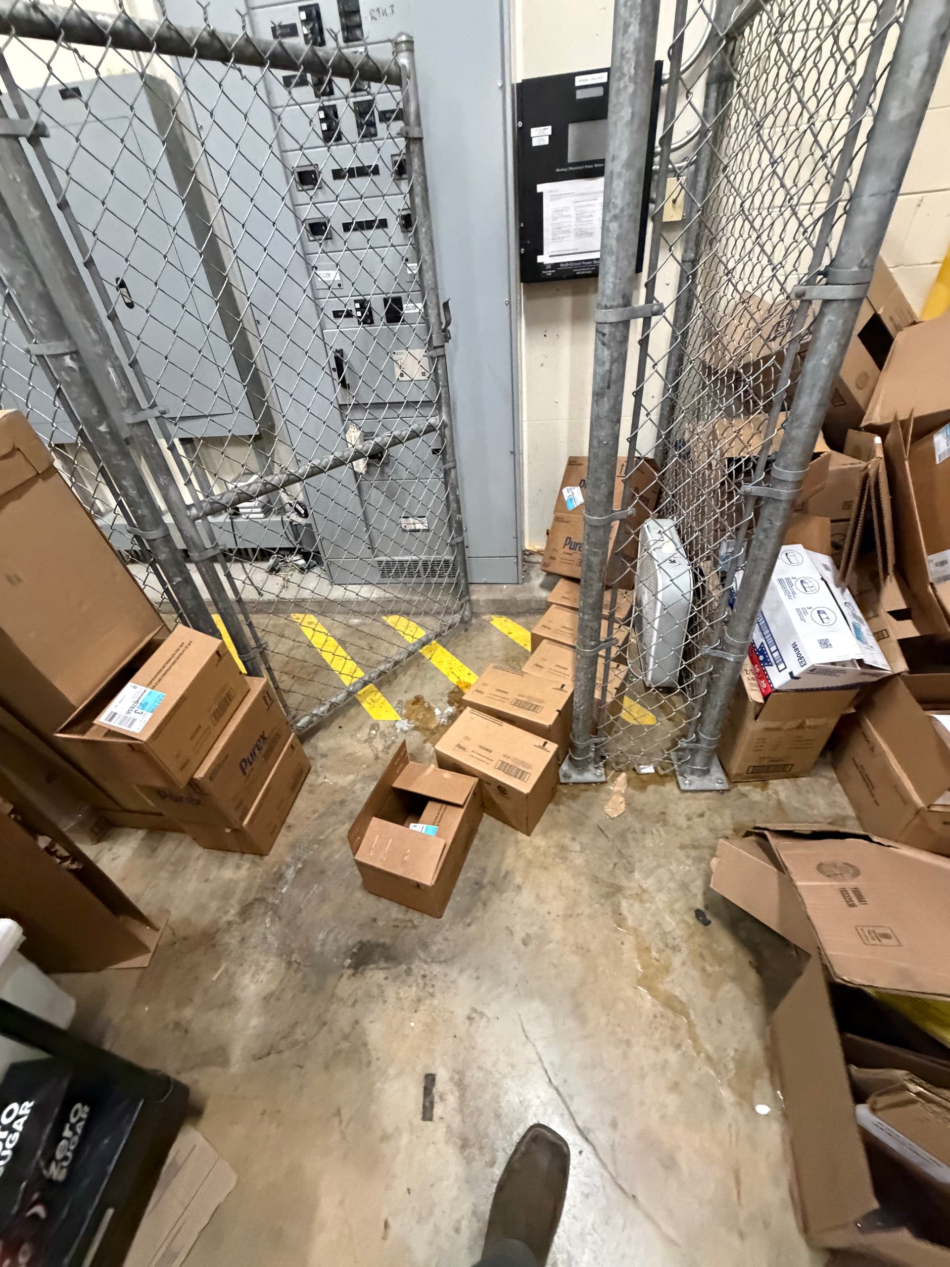 Gallery photos for Commercial Stock Room Cleanout Clears Cardboard Overflow in Richland: Image #2