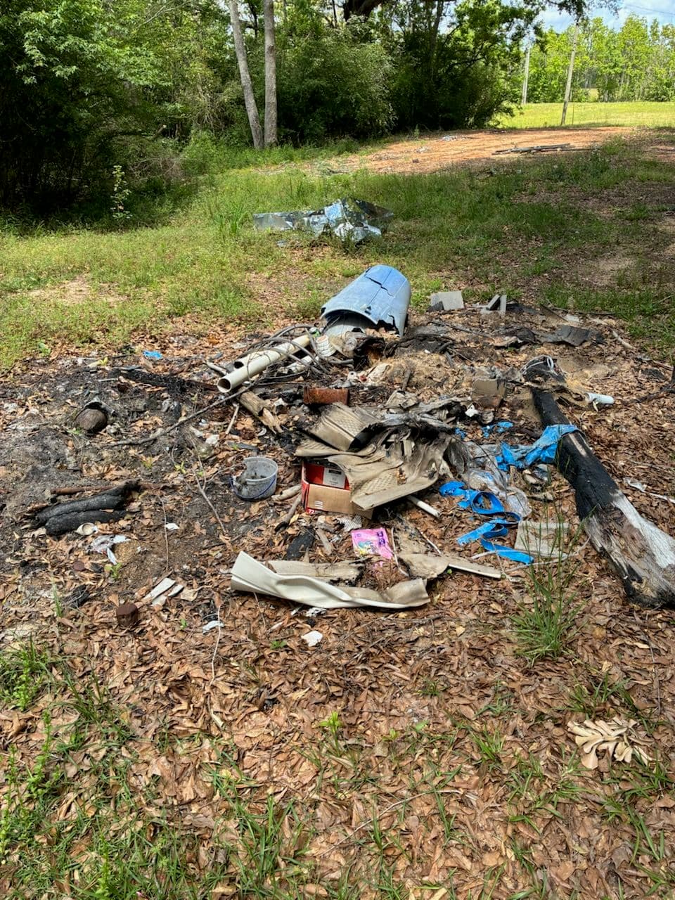 Gallery photos for Illegal Dumping Cleanup in Jackson MS Woods: Image #3