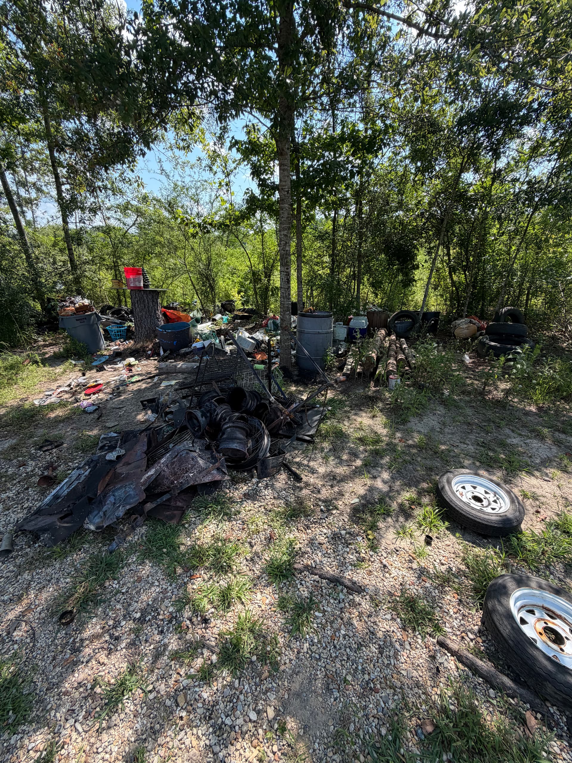 Scattered Junk and Debris Gone - Bare Ground Reclaimed image