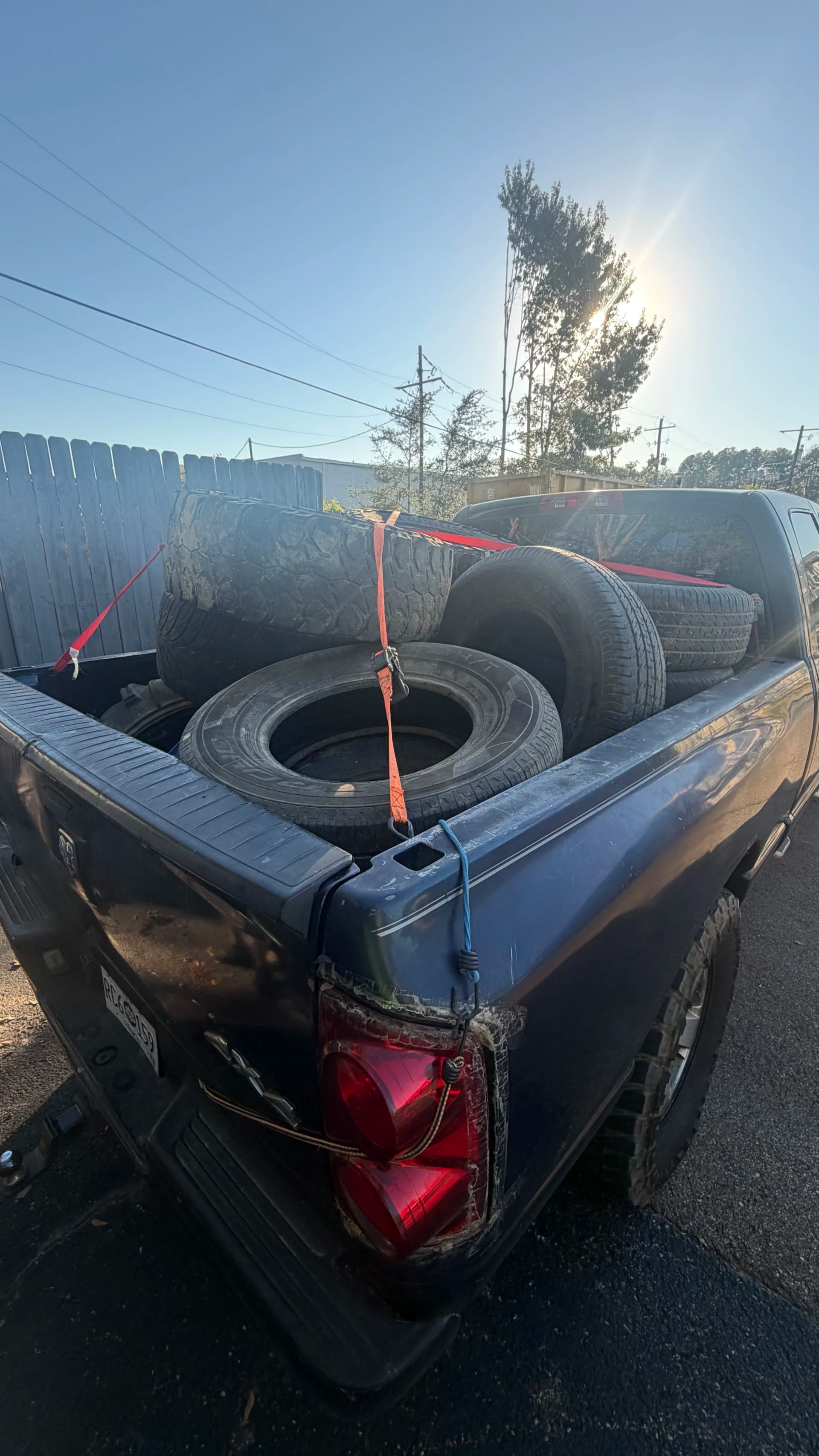 Gallery photos for Old Tire Removal Clears Up Space in Pearl MS: Image #2