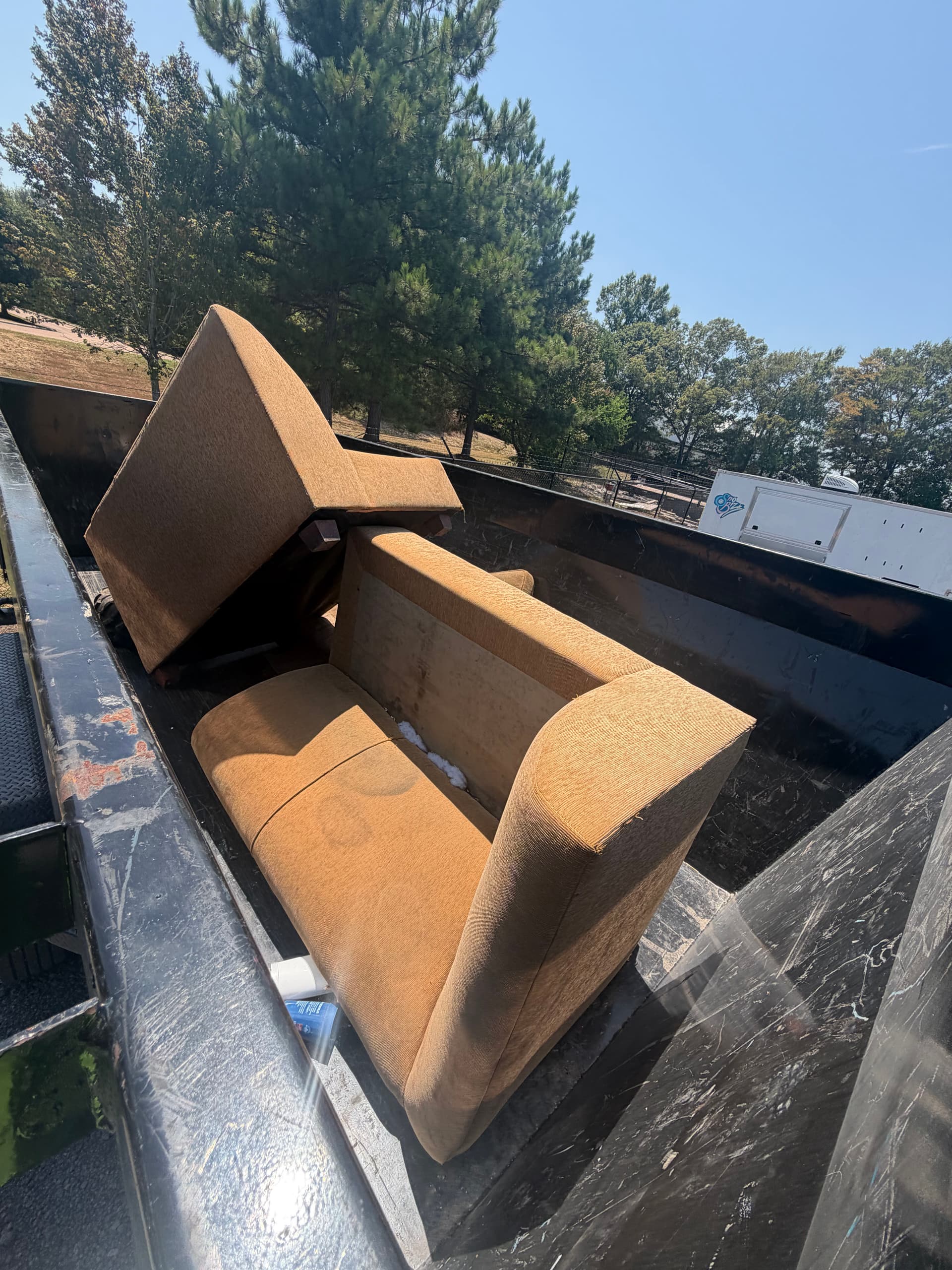 Gallery photos for Old Couch Hauled Away in Madison MS: Image #1