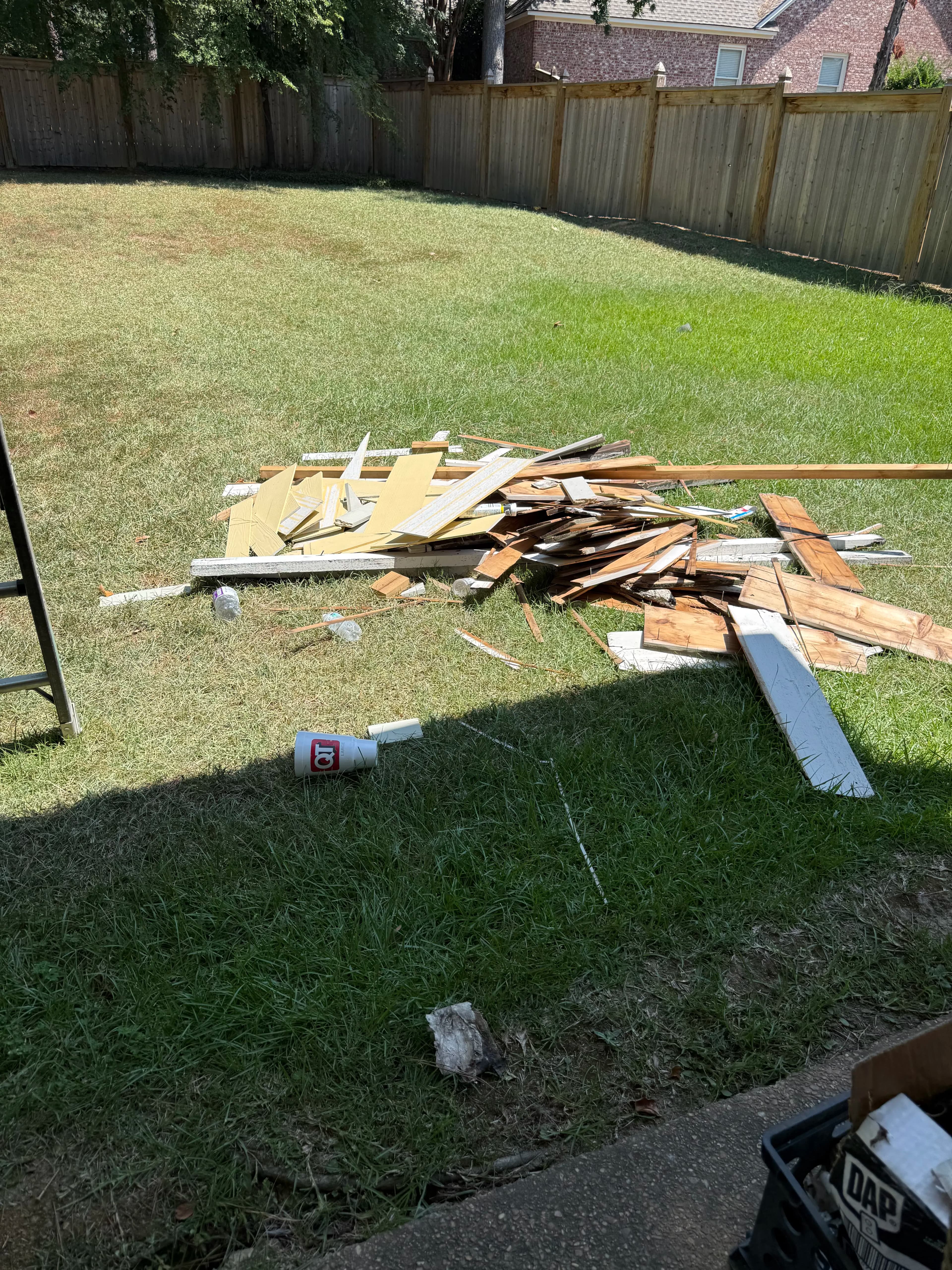 Project Construction Debris Hauled Off for a Repeat Customer in Ridgeland MS image