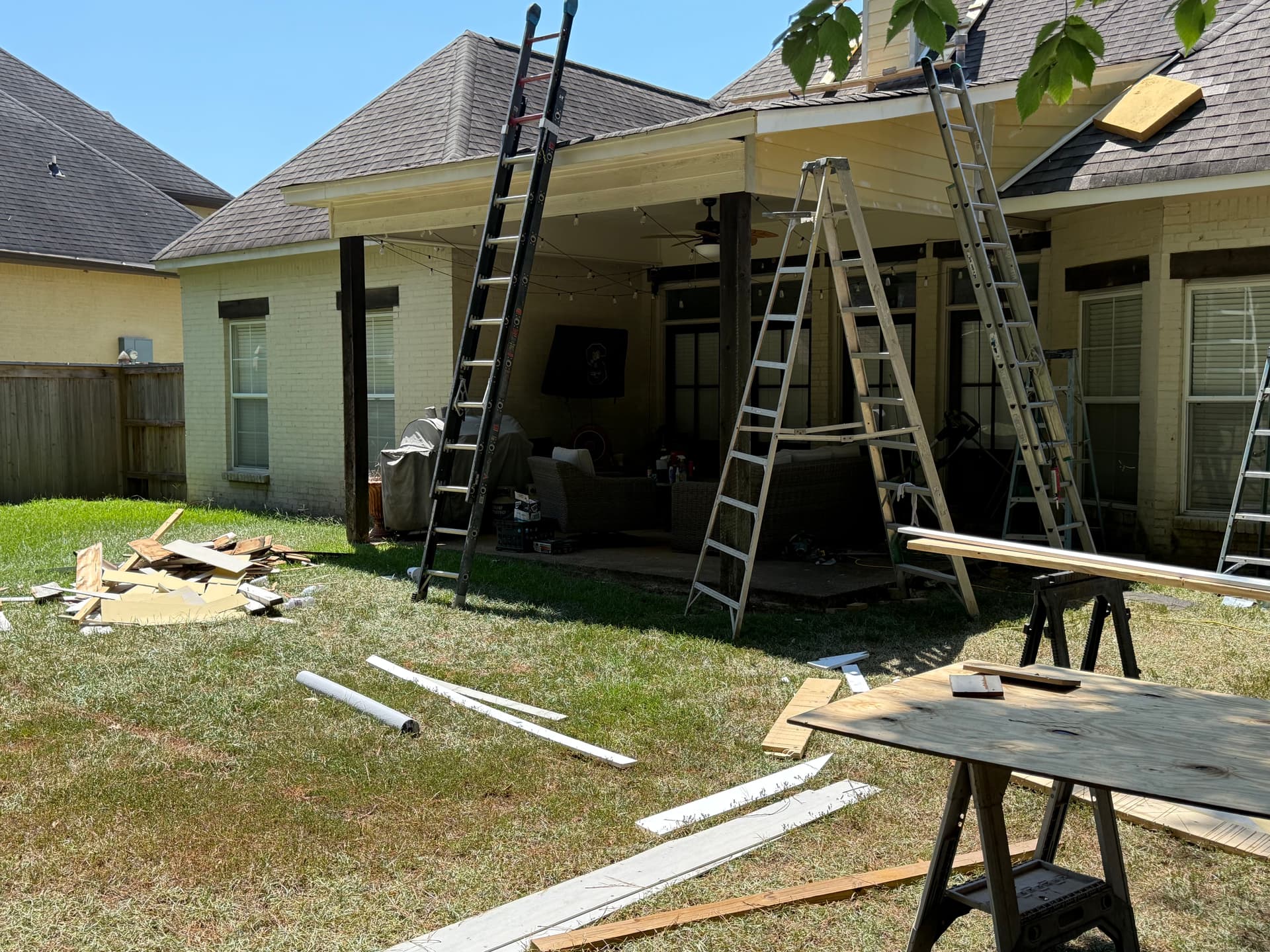 Construction Debris Hauled Off for a Repeat Customer in Ridgeland MS