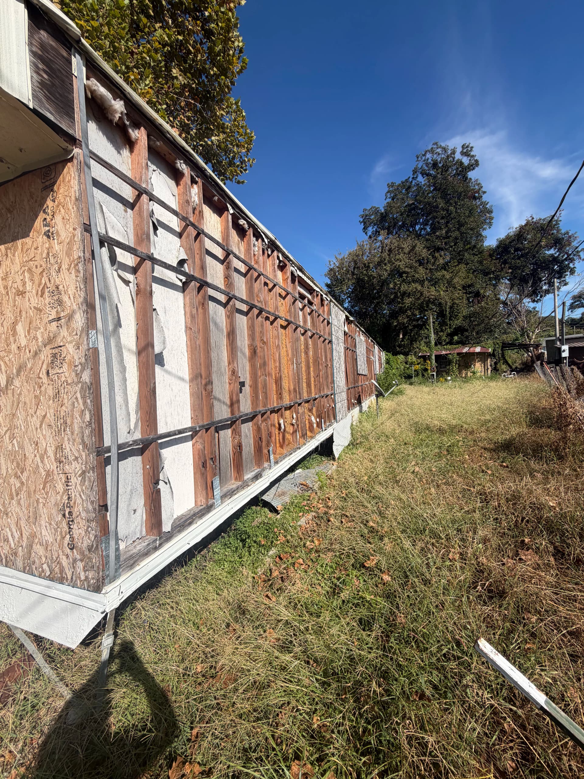Gallery photos for Large Shed Demolition and Removal in Vicksburg MS: Image #1