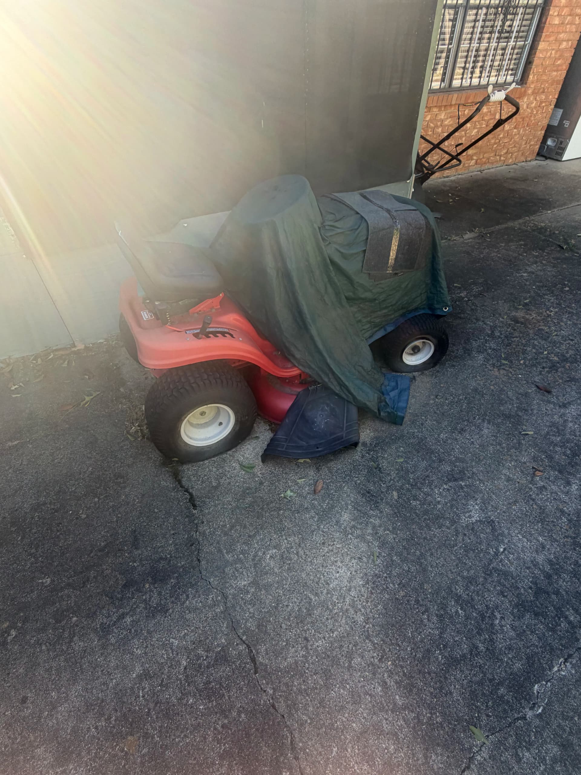 Riding Mower, Chest Freezer and Bed Frame Hauled Away in Ridgeland MS image