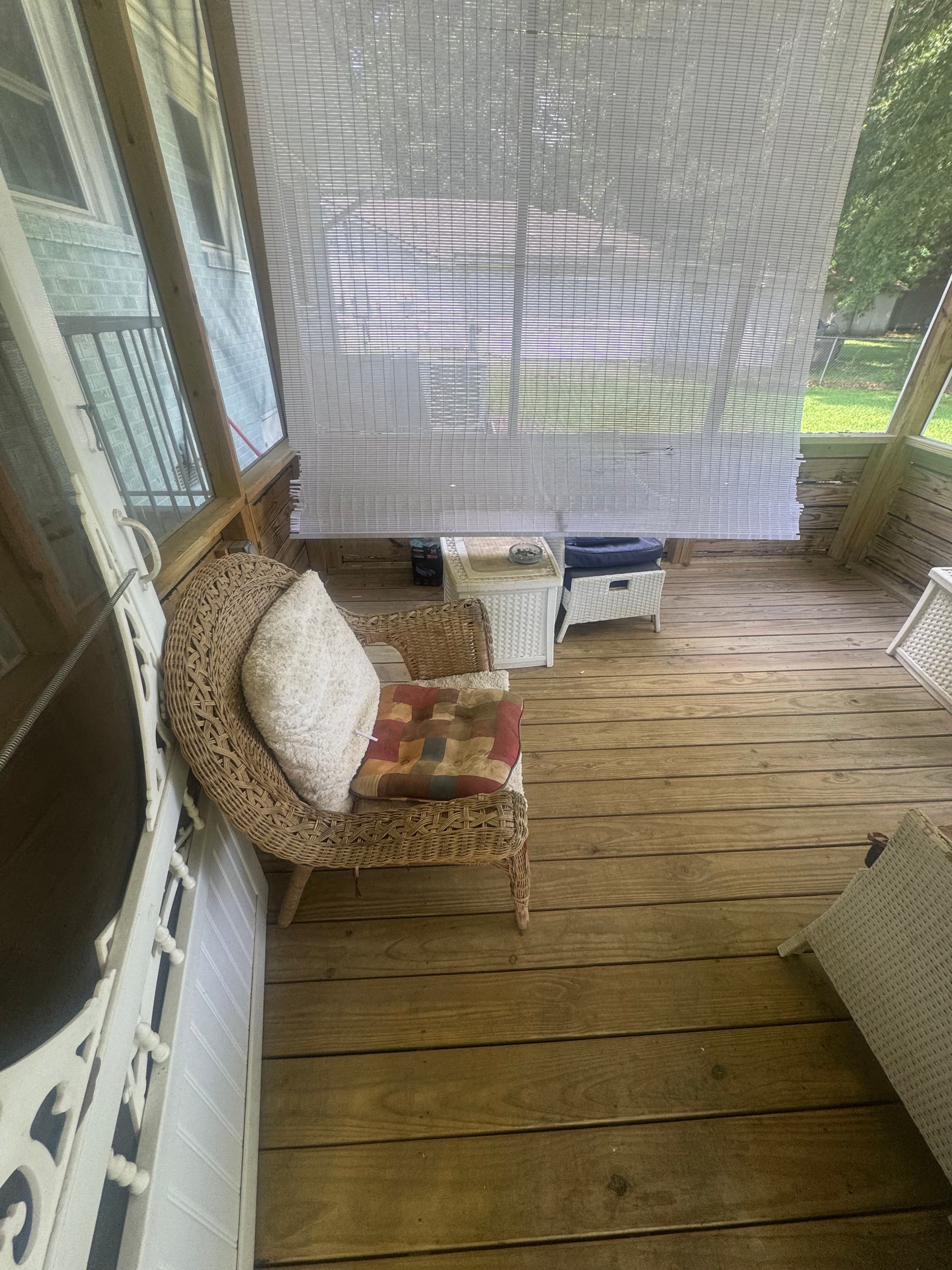 Screened Porch Cleanout Gets This Outdoor Space Back image