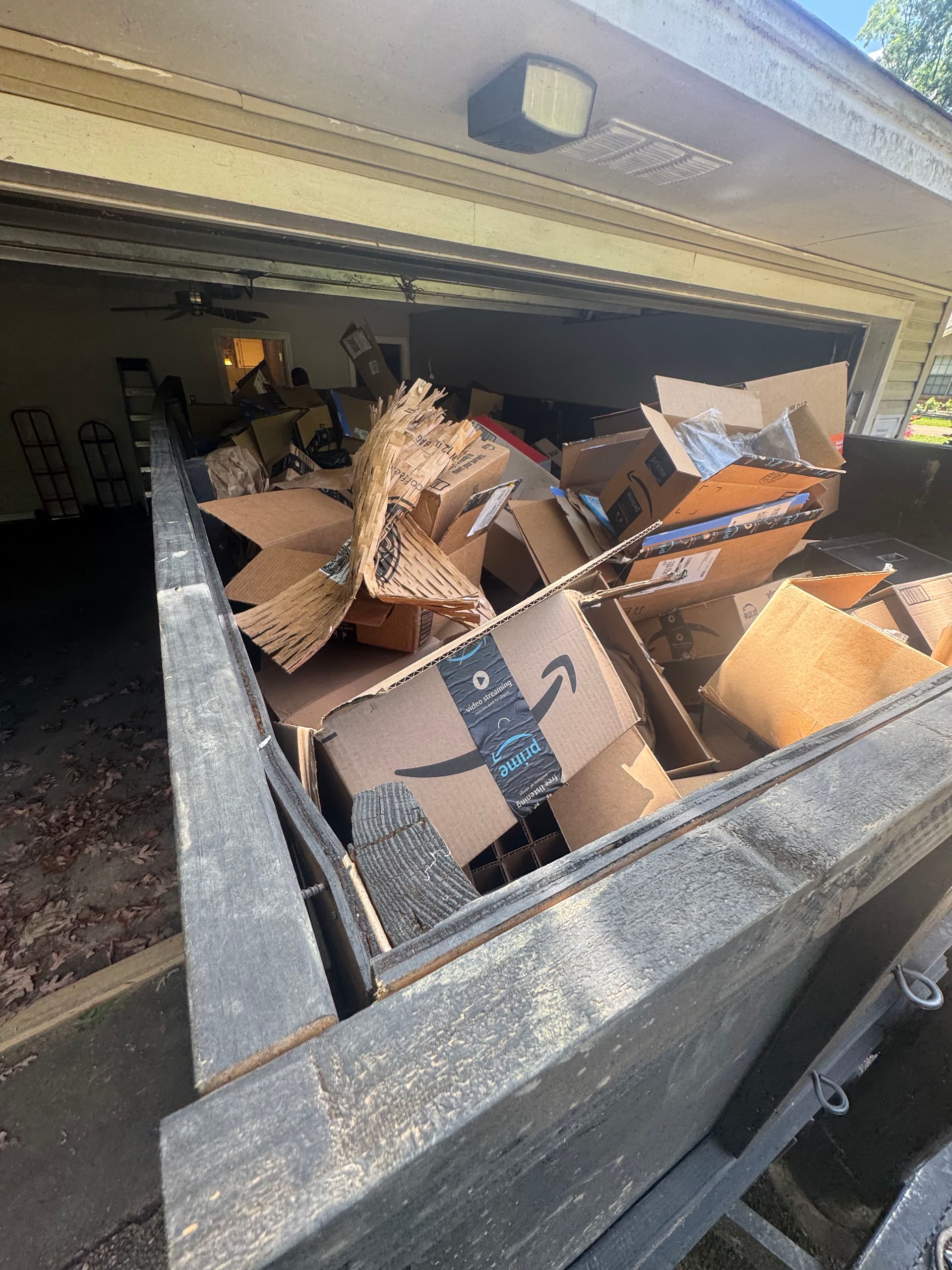 Gallery photos for Full Property Cleanout Tackles Cardboard and Bulk Debris Overload: Image #7