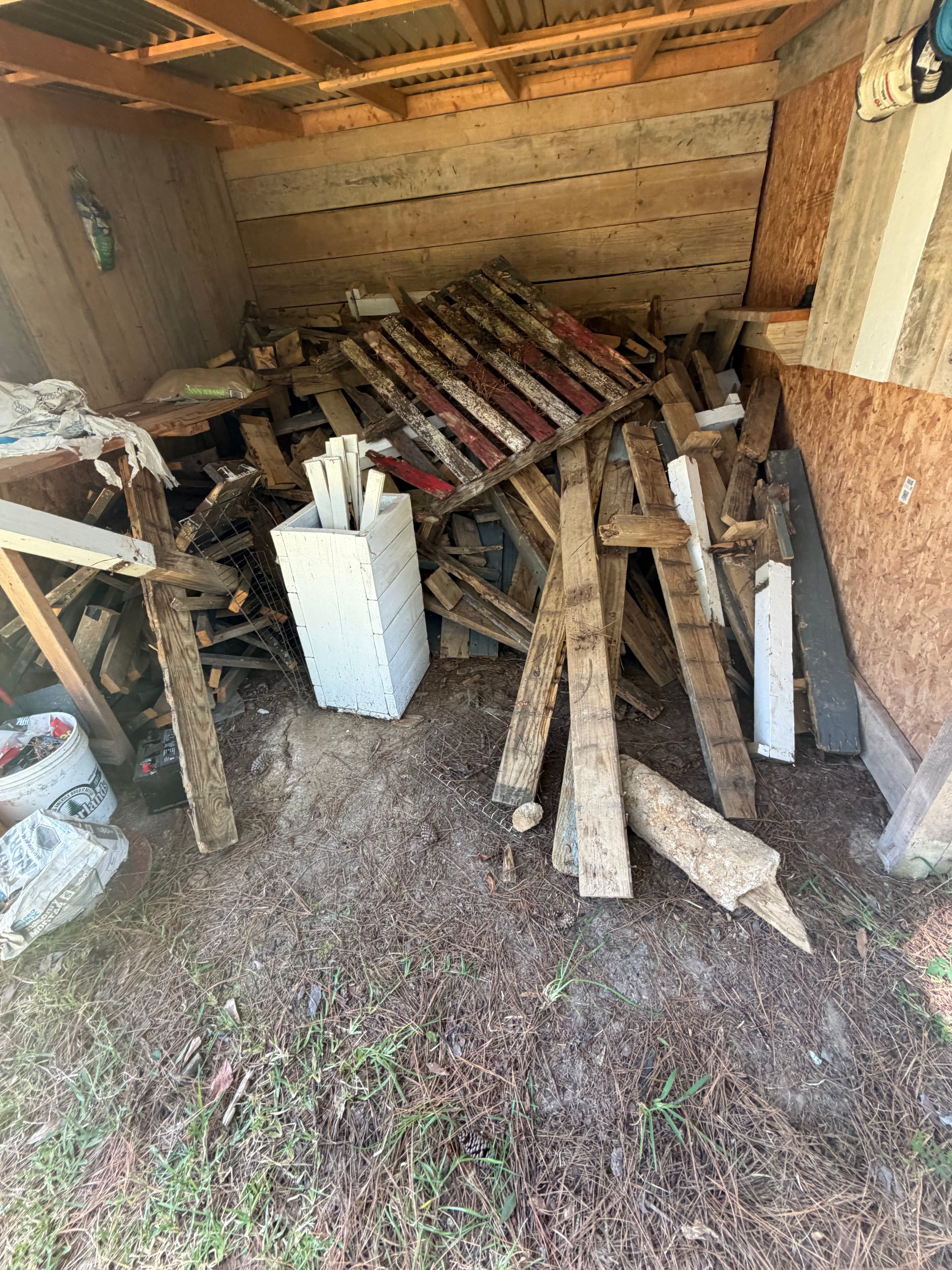 Project Shed Wood Debris Hauled Out in Brandon MS image