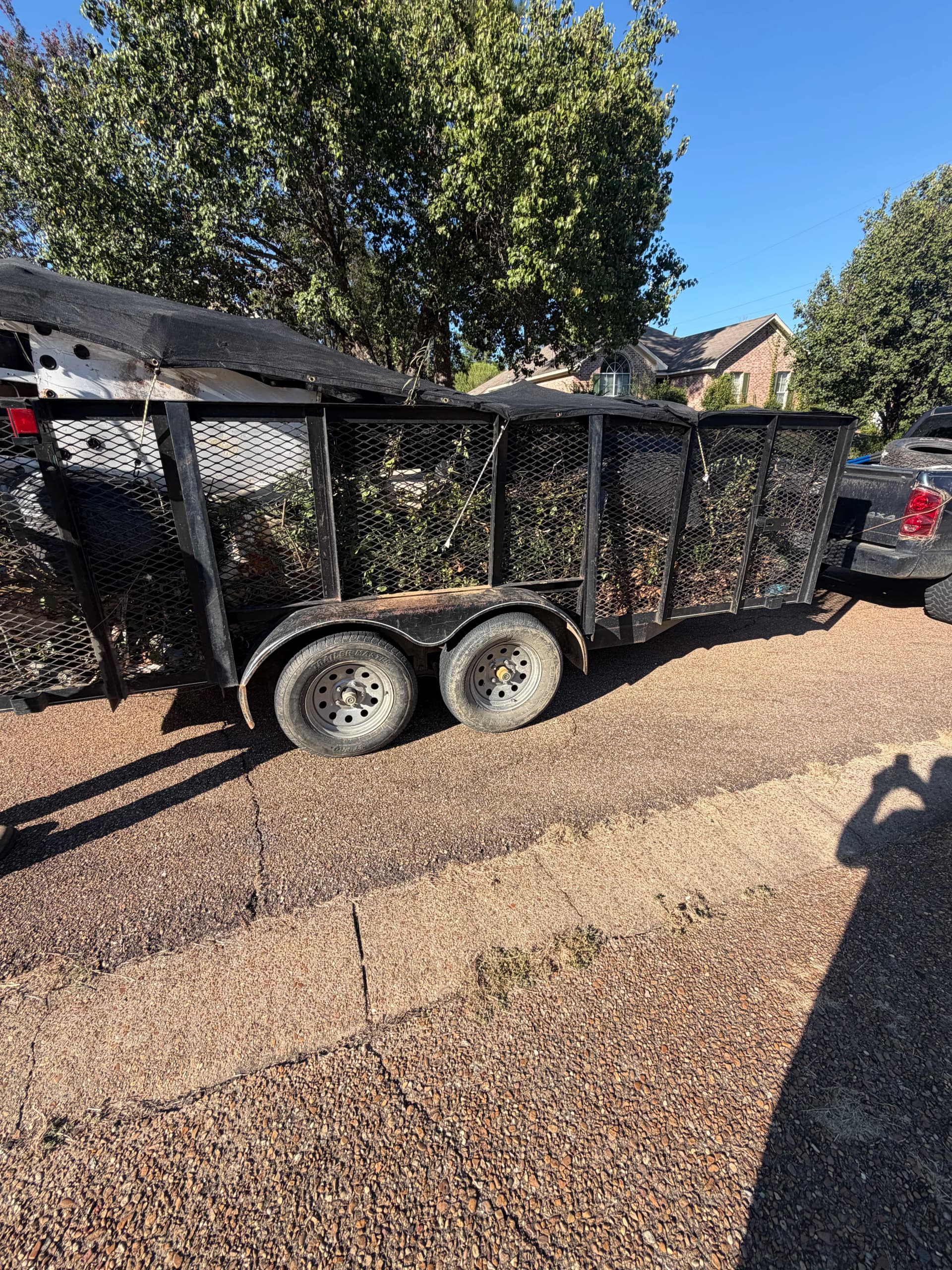 Gallery photos for Old Freezer and Yard Debris Hauled Away in Ridgeland MS: Image #1