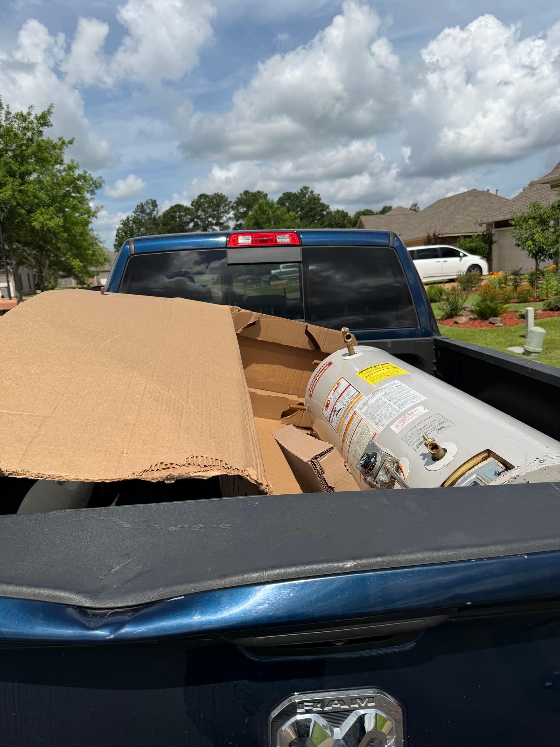 Gallery photos for Old Water Heater and Packaging Hauled Away Clean: Image #2