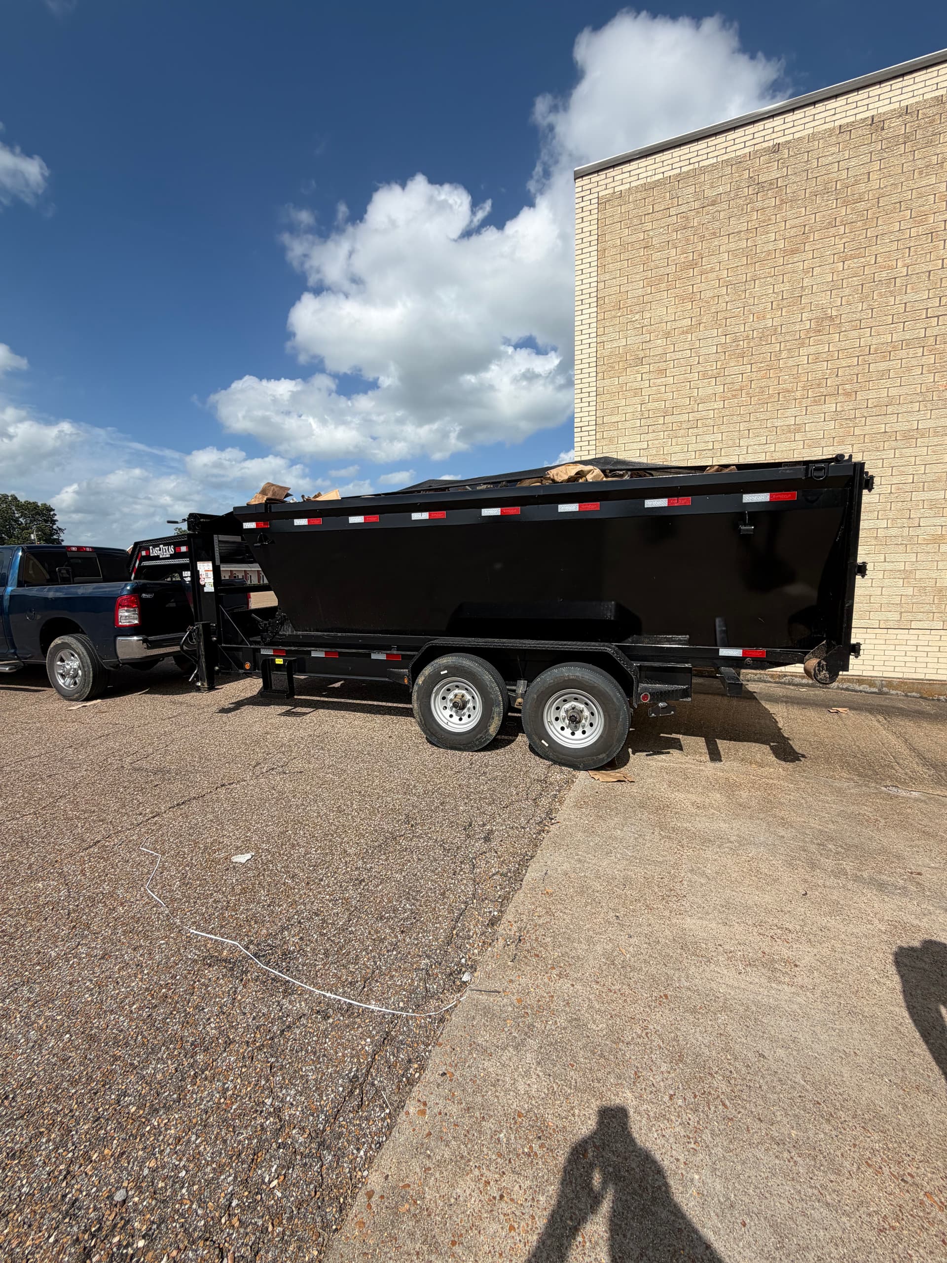Gallery photos for Cardboard Bale Removal for a Local Business in Greenville MS: Image #3