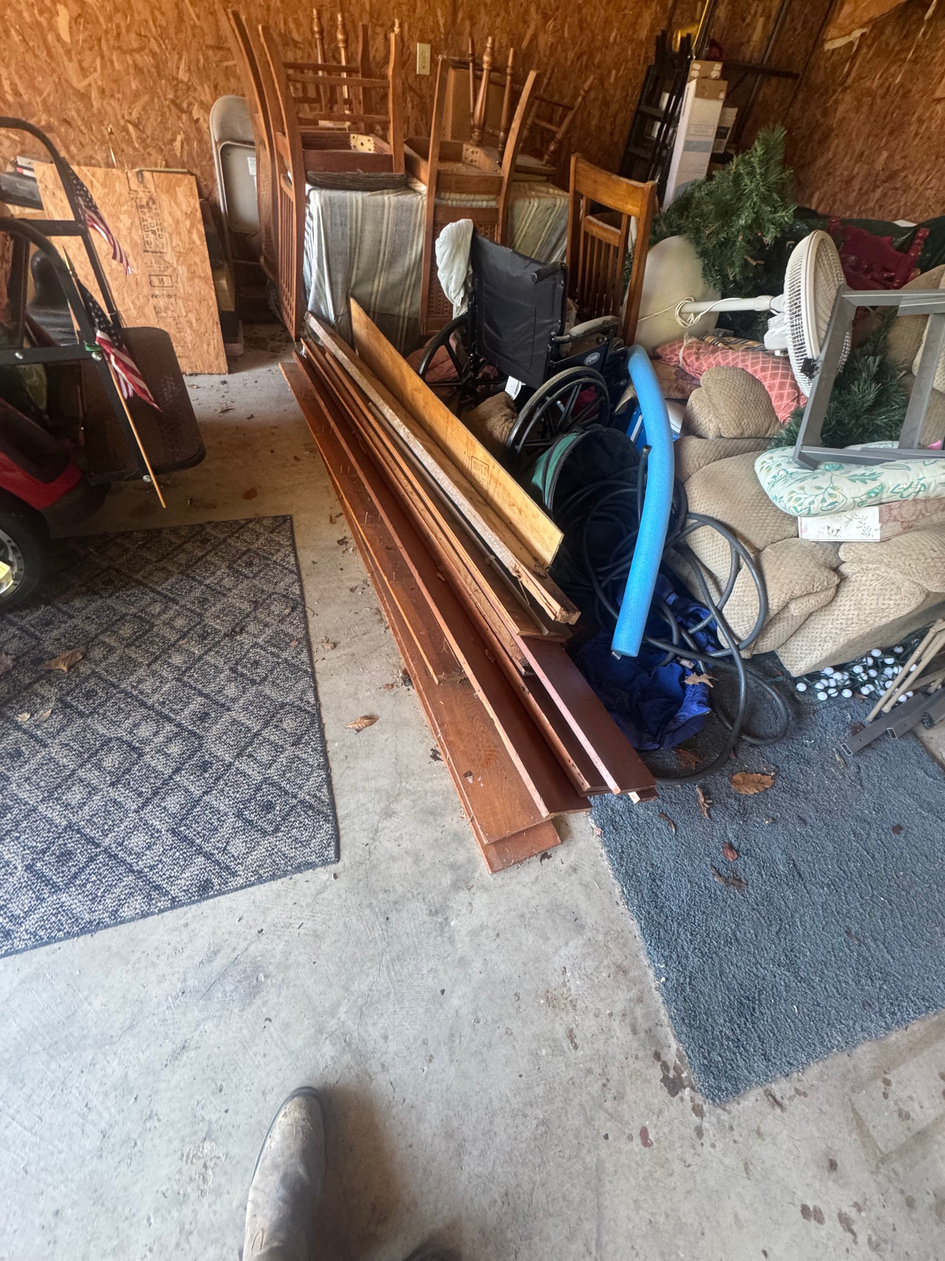 Project Full Garage Clean Out in Pearl Mississippi Clears Years of Clutter image