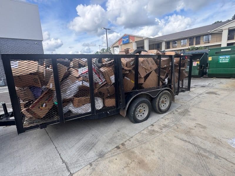 Dumpster Enclosure Cleanup in Jackson MS