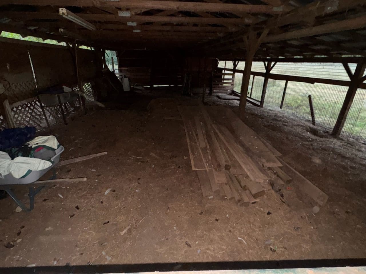 Barn Clean Up to Open Up New Space