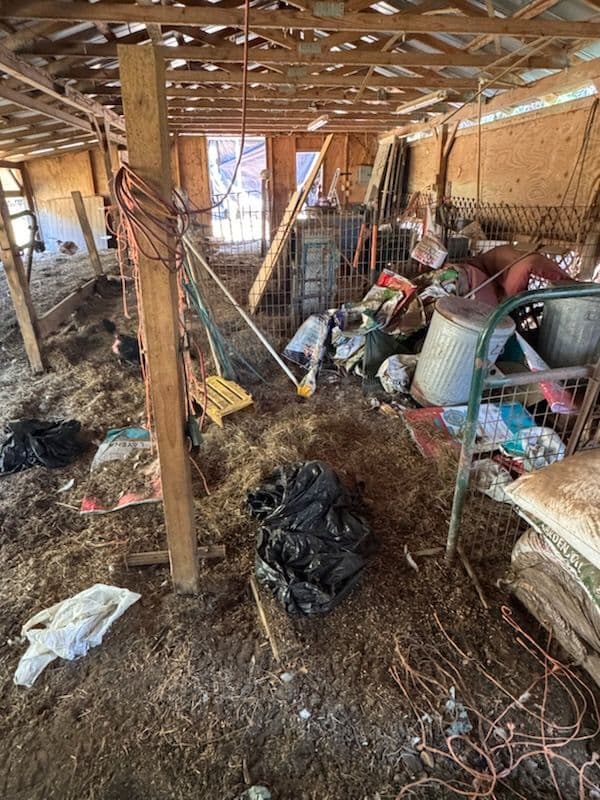 Gallery photos for Barn Clean Up to Open Up New Space: Image #1