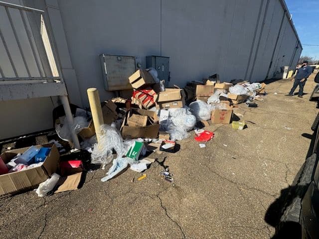 Gallery photos for Cardboard Chaos Cleaned Up in Jackson: Image #2